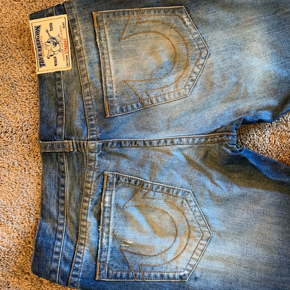 COPY - True religion straight denim size 38